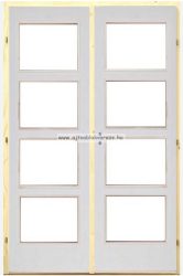 EFES üvegezhető beltéri ajtó 140x210 méretben 